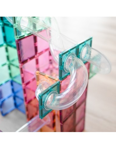 Connetix Tiles – Pastel Ball Run Expansion set (80 kom)