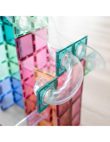 Connetix Tiles – Pastel Ball Run Expansion set (80 kom)