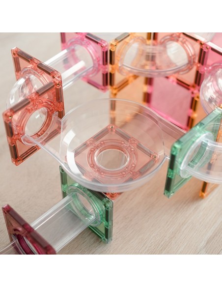 Connetix Tiles – Pastel Ball Run Expansion set (80 kom)