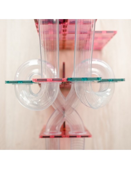 Connetix Tiles – Pastel Ball Run Expansion set (80 kom)