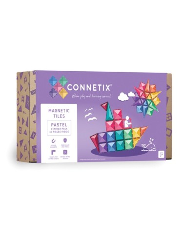 CONNETIX TILES – PASTEL STARTER SET (64 KOM)