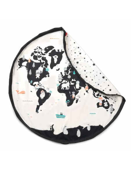 Play&Go Worldmap/Stars Toy Storage Bag