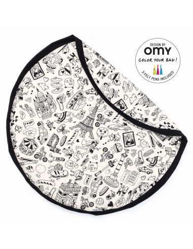 Play&Go Omy Paris Toy Storage Bag