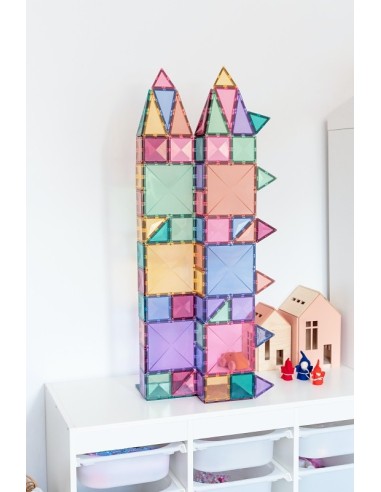 CONNETIX TILES – PASTEL STARTER SET (64 KOM)