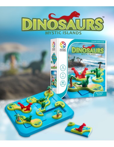 SmartGames Dinosaurs: Mystic Islands
